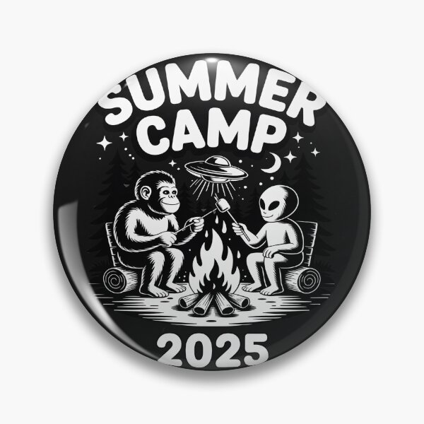 Item preview, Cute Best Summer Camp 2025 Crew Alien Bigfoot Camping Squad designed and sold by Bstilablhot.