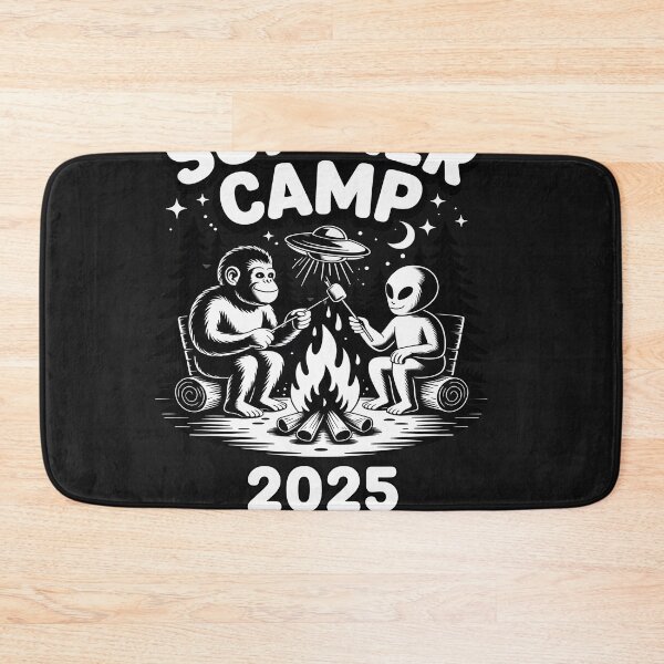 Item preview, Cute Best Summer Camp 2025 Crew Alien Bigfoot Camping Squad designed and sold by Bstilablhot.