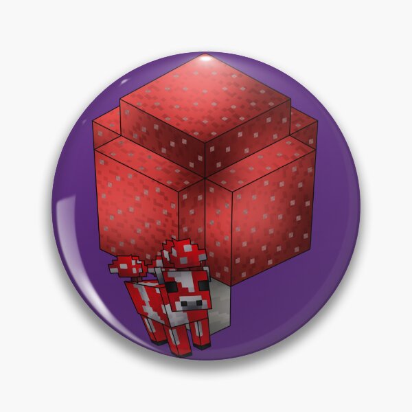 Item preview, Minecraft mooshroom designed and sold by DemonicMnMs.