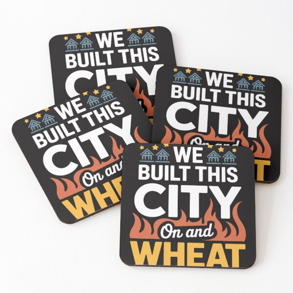 Item preview, We Built This City On Rock And Wheat - Tabletop Board Gaming designed and sold by BotboutiquePre.