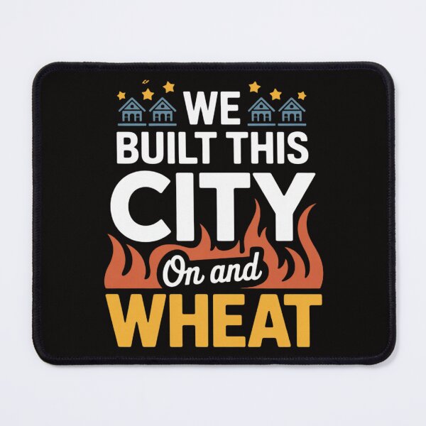 Item preview, We Built This City On Rock And Wheat - Tabletop Board Gaming designed and sold by BotboutiquePre.