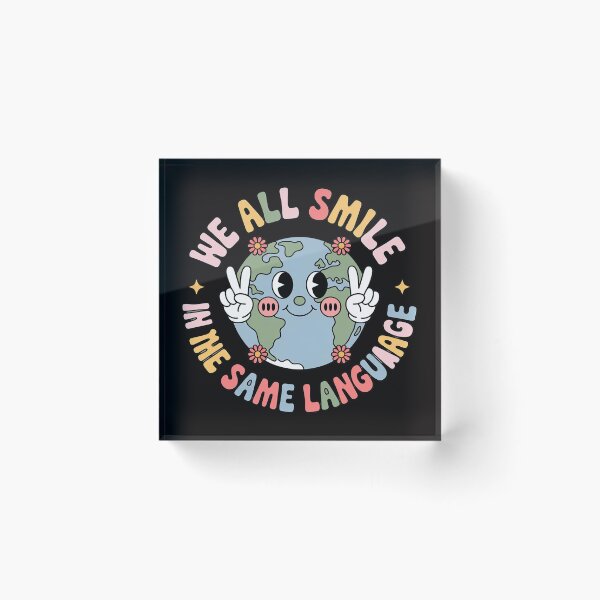 Item preview, We All Smile in the Same Language ESL Multilingual Learner designed and sold by BotboutiquePre.