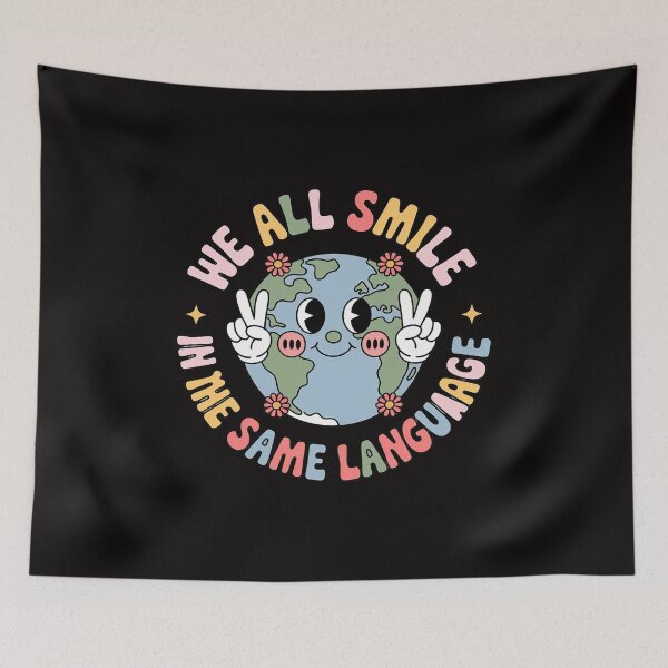 Item preview, We All Smile in the Same Language ESL Multilingual Learner designed and sold by BotboutiquePre.
