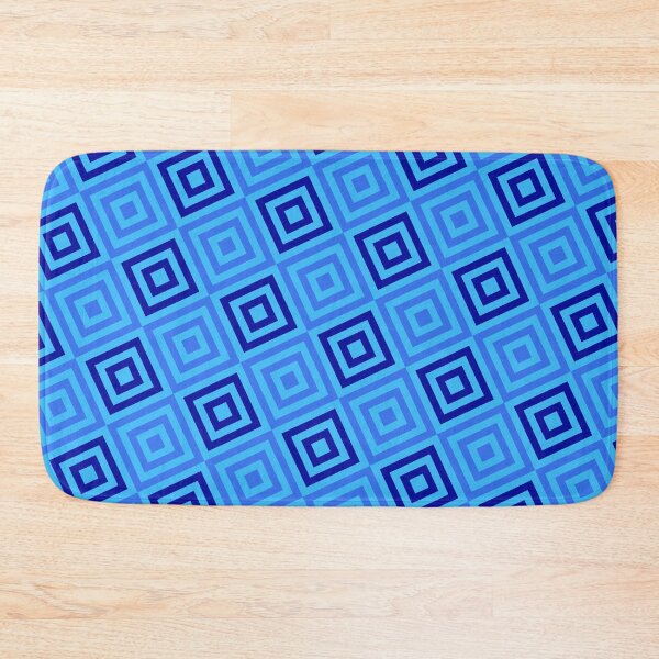 Item preview, Blue Checks Gingham Square  - Abstract Geometric Shape Pattern - Christmas Gifts For Men designed and sold by RoyalStarsPatts.