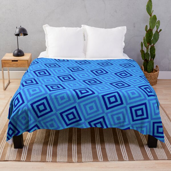Item preview, Blue Checks Gingham Square - Abstract Geometric Shape Pattern - Christmas Gifts For Men designed and sold by RoyalStarsPatts.