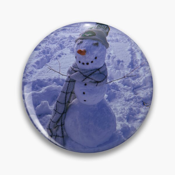 Item preview, "go birds" snowman designed and sold by chickflickcomfort.