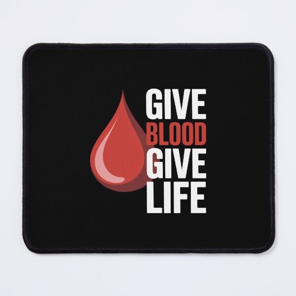 Item preview, Give Blood Give Life - Voluntary Blood Donation Awareness designed and sold by imsamaharem.