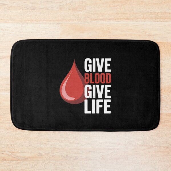 Item preview, Give Blood Give Life - Voluntary Blood Donation Awareness designed and sold by imsamaharem.