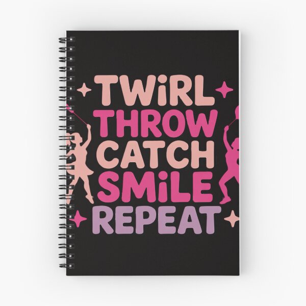 Item preview, Twirler Majorettes Twirl Throw Catch Smile Baton Twirling designed and sold by BotboutiquePre.