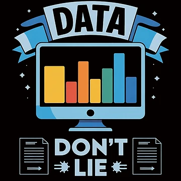 Artwork thumbnail, Data Don't Lie Programming Computer Science Data Analyst by BotboutiquePre