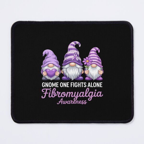 Item preview, Gnome Fibromyalgia Awareness Fibro Ribbon Purple Support designed and sold by imsamaharem.