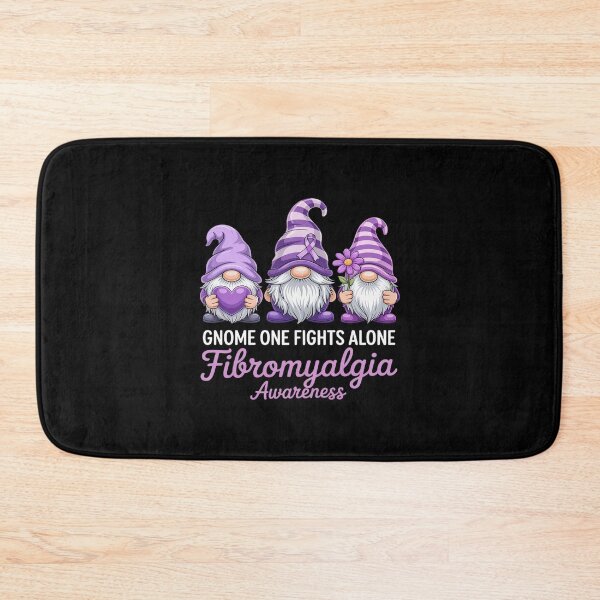 Item preview, Gnome Fibromyalgia Awareness Fibro Ribbon Purple Support designed and sold by imsamaharem.