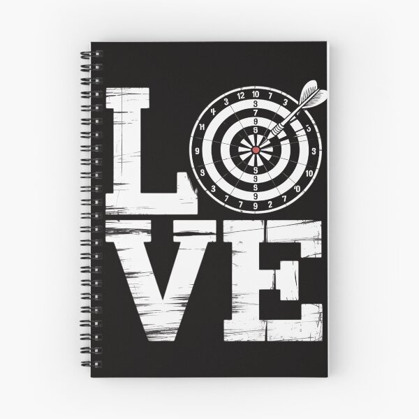 Item preview, Darts Bullseye Board Arrows Game Scoreboard Target Love designed and sold by BotboutiquePre.