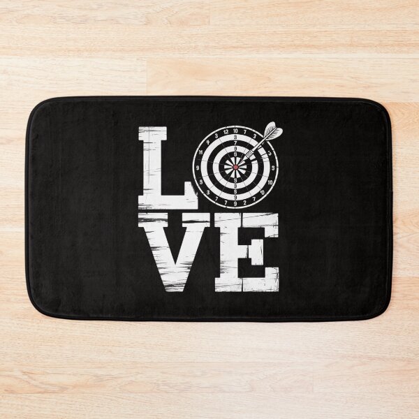 Item preview, Darts Bullseye Board Arrows Game Scoreboard Target Love designed and sold by BotboutiquePre.