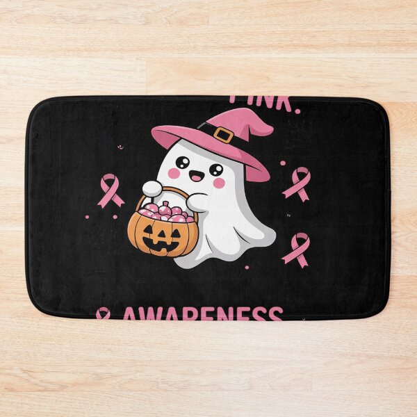 Item preview, Cute In October We Wear Pink Ghost Witch Breast Cancer Awareness designed and sold by Bstilablhot.