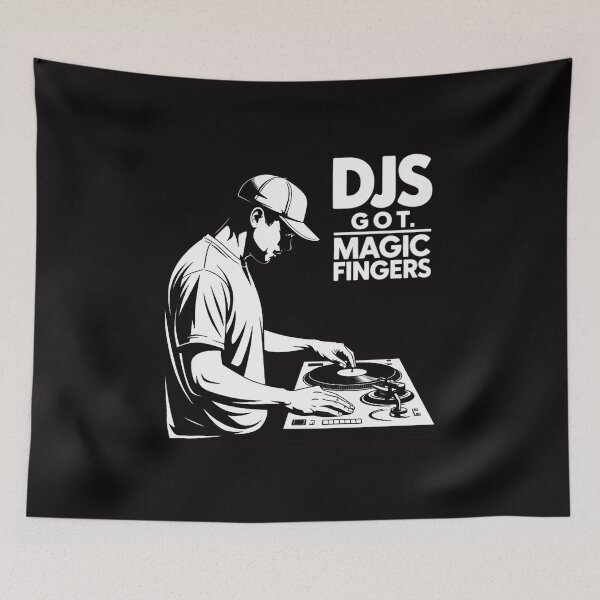 Item preview, Dj'S Got Magic Fingers, Electronic Party DJ designed and sold by BotboutiquePre.