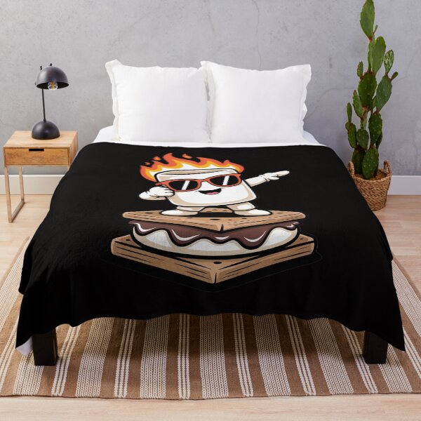 Item preview, Dabbing S'mores Smores Roasting Marshmallow Camping Bonfire designed and sold by BotboutiquePre.
