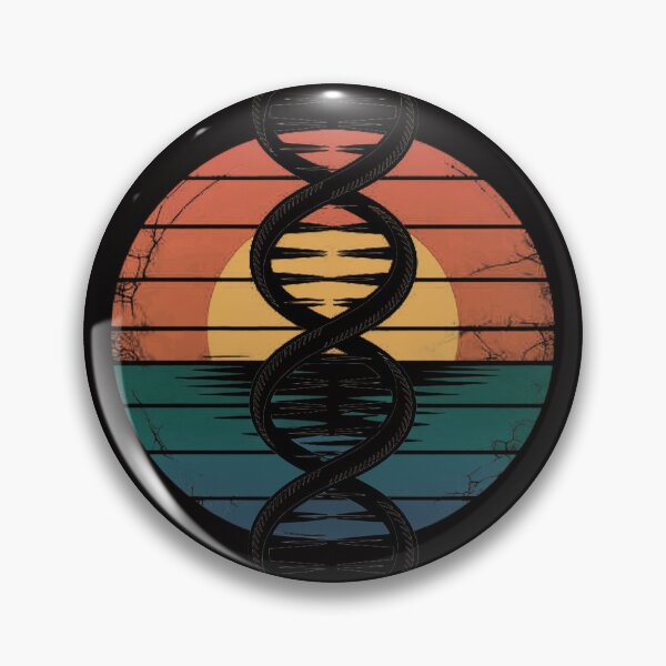 Item preview, DNA Genetics Gifts Sunset Science Biology Genealogy designed and sold by BotboutiquePre.
