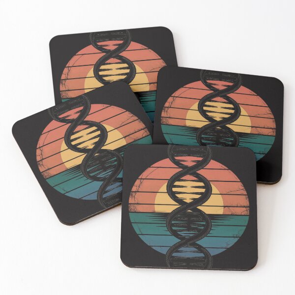 Item preview, DNA Genetics Gifts Sunset Science Biology Genealogy designed and sold by BotboutiquePre.
