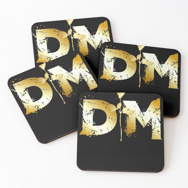 Item preview, Depeche Mode Gold Minimalist Logo – Modern Dark Aesthetic Design designed and sold by AidanToma.