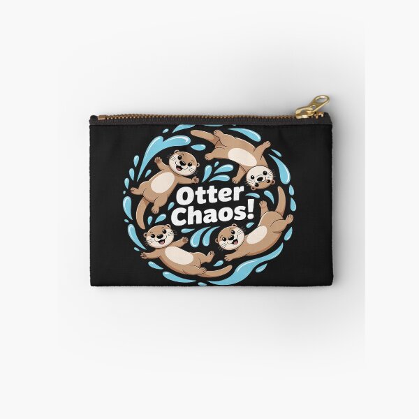 Item preview, Cute Otter Sleeping Otter Mess Otter Chaos designed and sold by Bstilablhot.