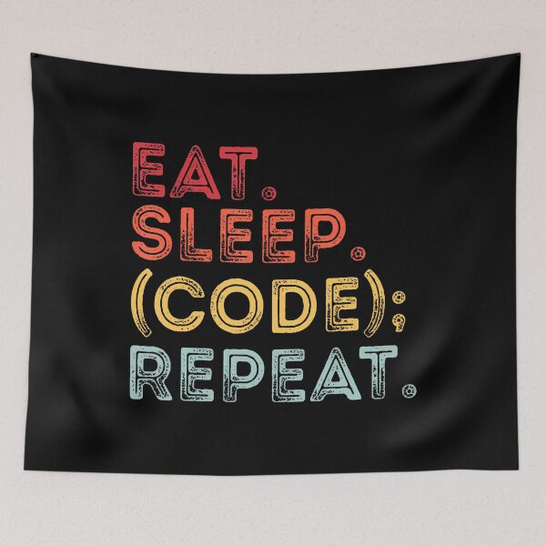 Item preview, Eat Sleep Code Repeat Coder Programmer Men designed and sold by smolicdialsp.