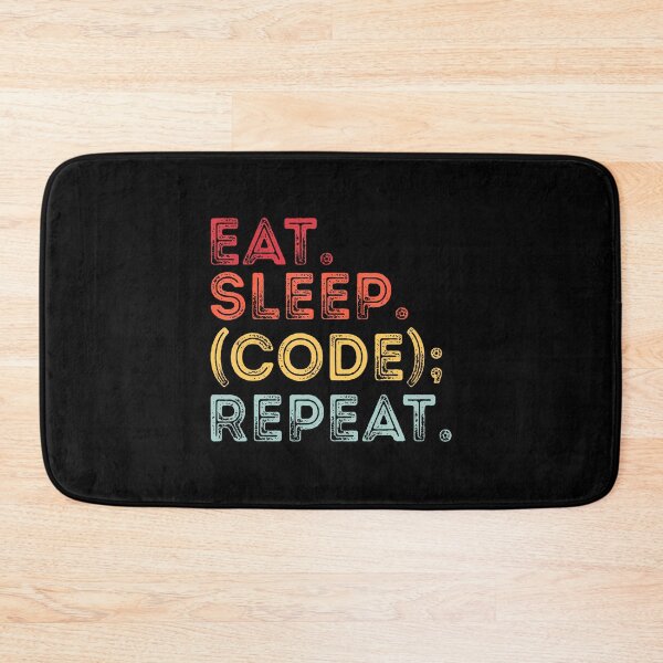 Item preview, Eat Sleep Code Repeat Coder Programmer Men designed and sold by smolicdialsp.