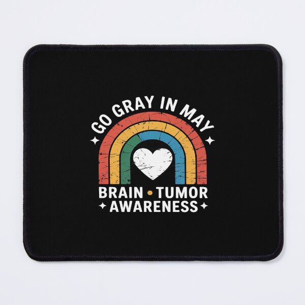 Item preview, Go Gray In May Brain Tumor Awareness Heart Gray May designed and sold by imsamaharem.