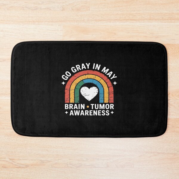 Item preview, Go Gray In May Brain Tumor Awareness Heart Gray May designed and sold by imsamaharem.