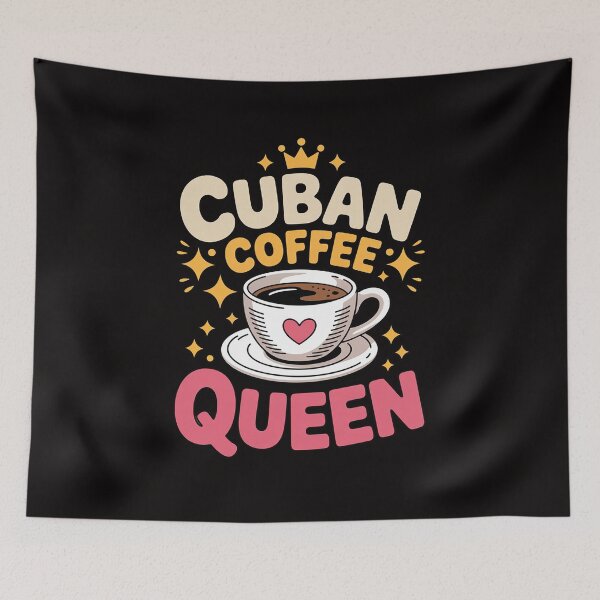 Item preview, Cuban Coffee Queen For Lovers of Cuban Coffee designed and sold by BotboutiquePre.
