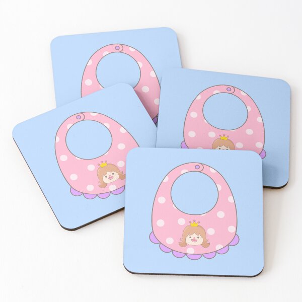Item preview, Baby Shower Bliss cute princess sweet baby girl bib designed and sold by nuchz.