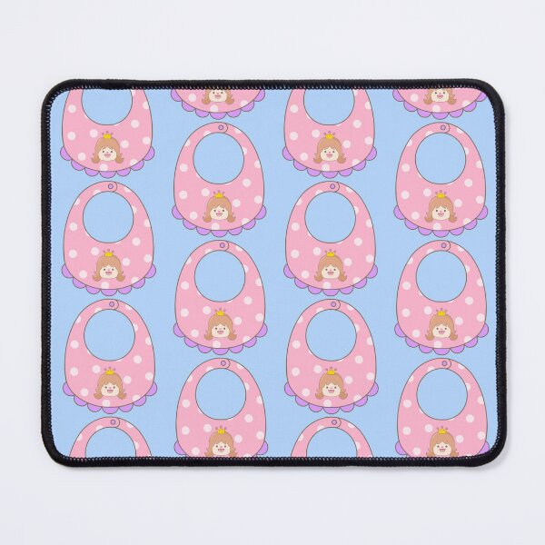Item preview, Baby Shower Bliss cute princess sweet baby girl bib designed and sold by nuchz.