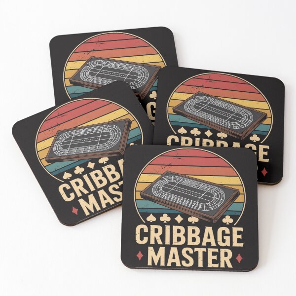Item preview, Cribbage Master Cribbage Lovers Cribbage Board Game designed and sold by BotboutiquePre.