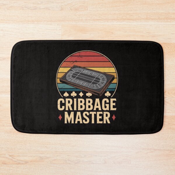 Item preview, Cribbage Master Cribbage Lovers Cribbage Board Game designed and sold by BotboutiquePre.
