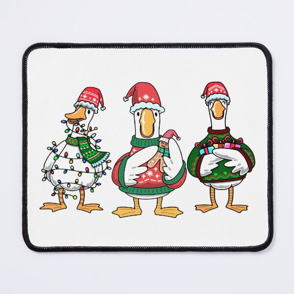 Item preview, Festive Goose Vibes – Cute Christmas Goose Illustration designed and sold by Fouziaart08.