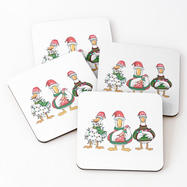 Item preview, Festive Goose Vibes – Cute Christmas Goose Illustration designed and sold by Fouziaart08.