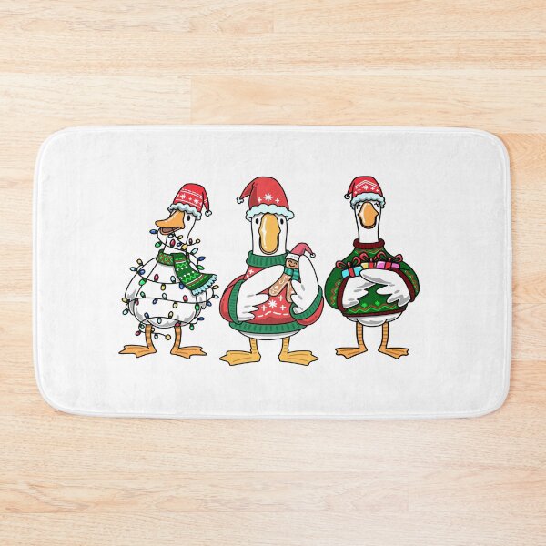 Item preview, Festive Goose Vibes – Cute Christmas Goose Illustration designed and sold by Fouziaart08.