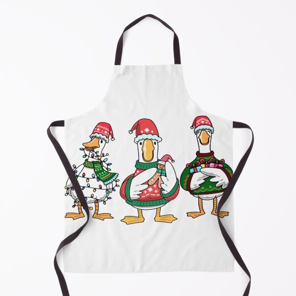 Item preview, Festive Goose Vibes – Cute Christmas Goose Illustration designed and sold by Fouziaart08.