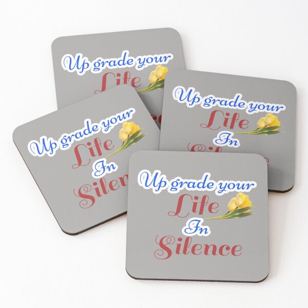 Item preview, Upgrade your life in silence designed and sold by areezh.