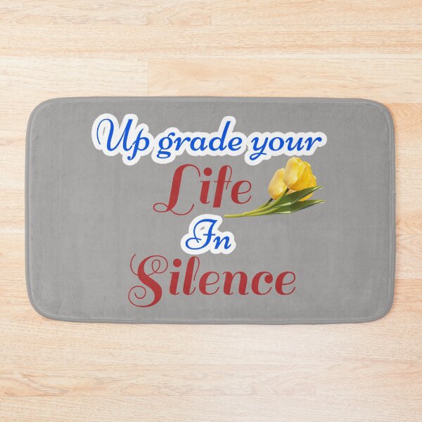 Item preview, Upgrade your life in silence designed and sold by areezh.