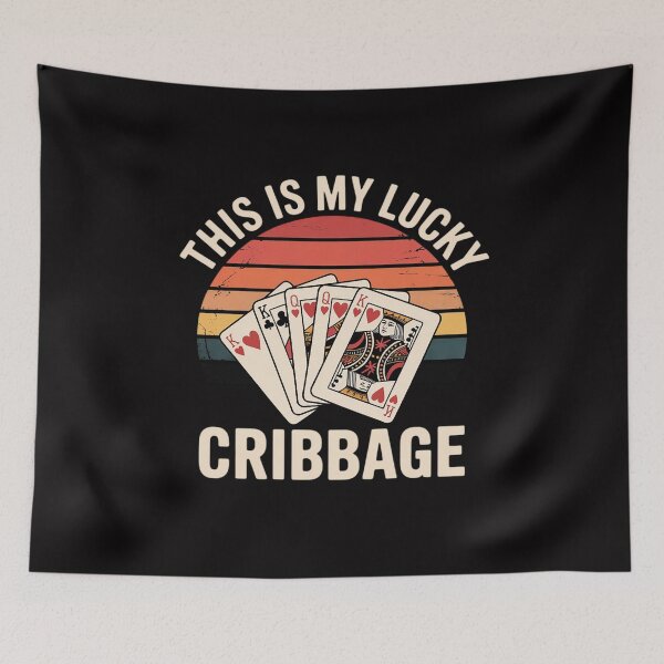 Item preview, Cribbage Lucky Board Game Player Card Game Lover designed and sold by Minoloinan.