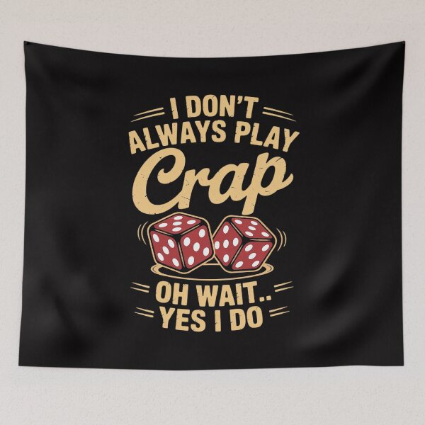 Item preview, Crapshooting Strategy Rules Game Dice Board designed and sold by Minoloinan.