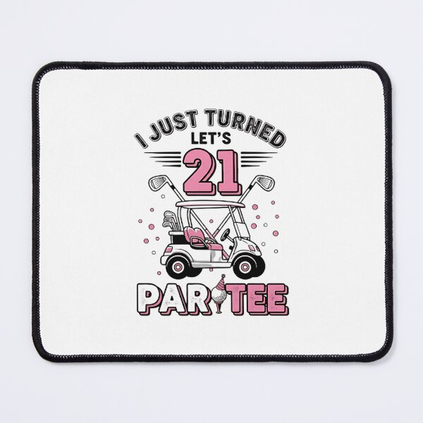 Item preview, 21st Birthday Let's Par Tee Golf Cart designed and sold by Thetund.