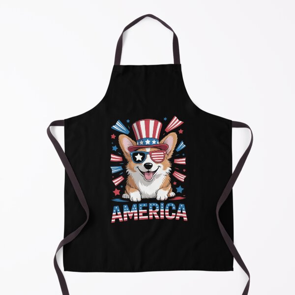 Item preview, America Corgi Dog 4th of July USA Flag Independence Day designed and sold by CruelShadesSt.