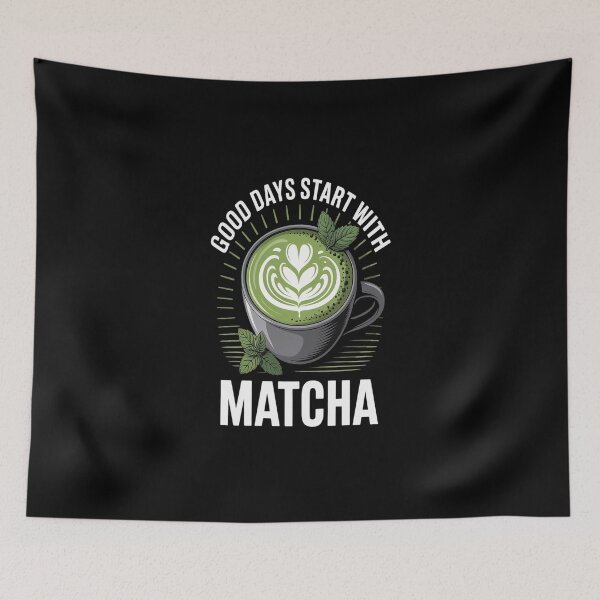 Item preview, Good Days Start With Matcha Lovers Delight designed and sold by imsamaharem.