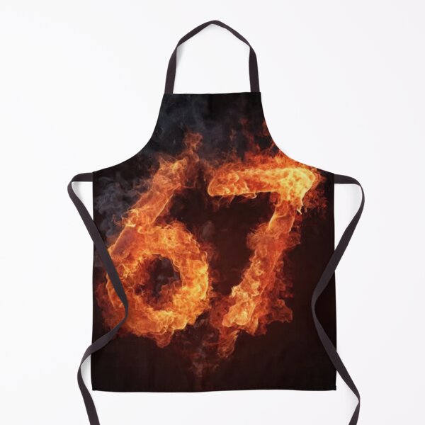 Item preview, 67 six seven fire flames designed and sold by Pedro Fart Faced McGee.