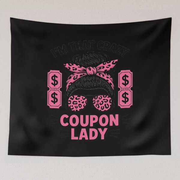 Item preview, Coupon Collector Couponing Couponer Discount Voucher designed and sold by Minoloinan.