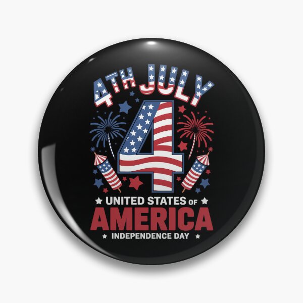 Item preview, Independence Day 4th of July United States of America designed and sold by CruelShadesSt.