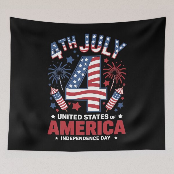 Item preview, Independence Day 4th of July United States of America designed and sold by CruelShadesSt.