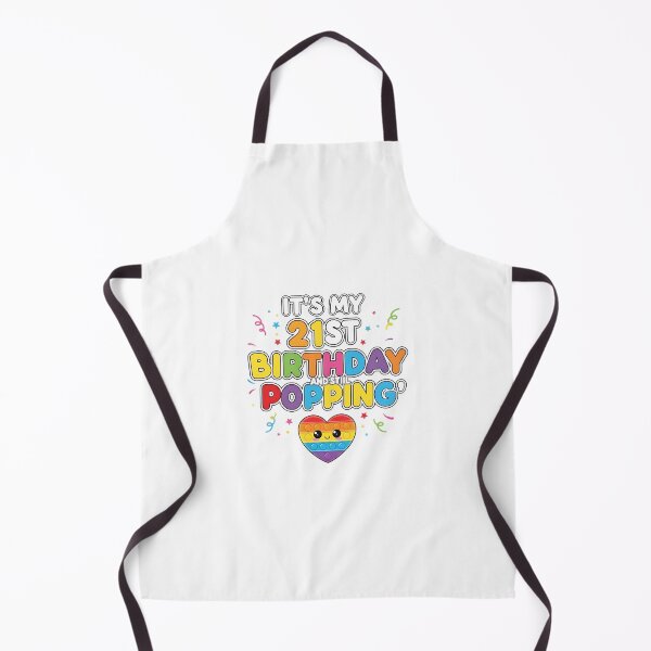Item preview, It's My 21st Birthday Still Poppin' Heart designed and sold by Thetund.
